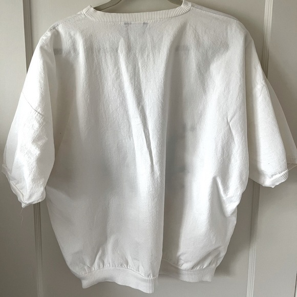 VTG RETRO 90s novelty oversized bunny shirt wearable art ONE SIZE artsy eclectic - Picture 9 of 9